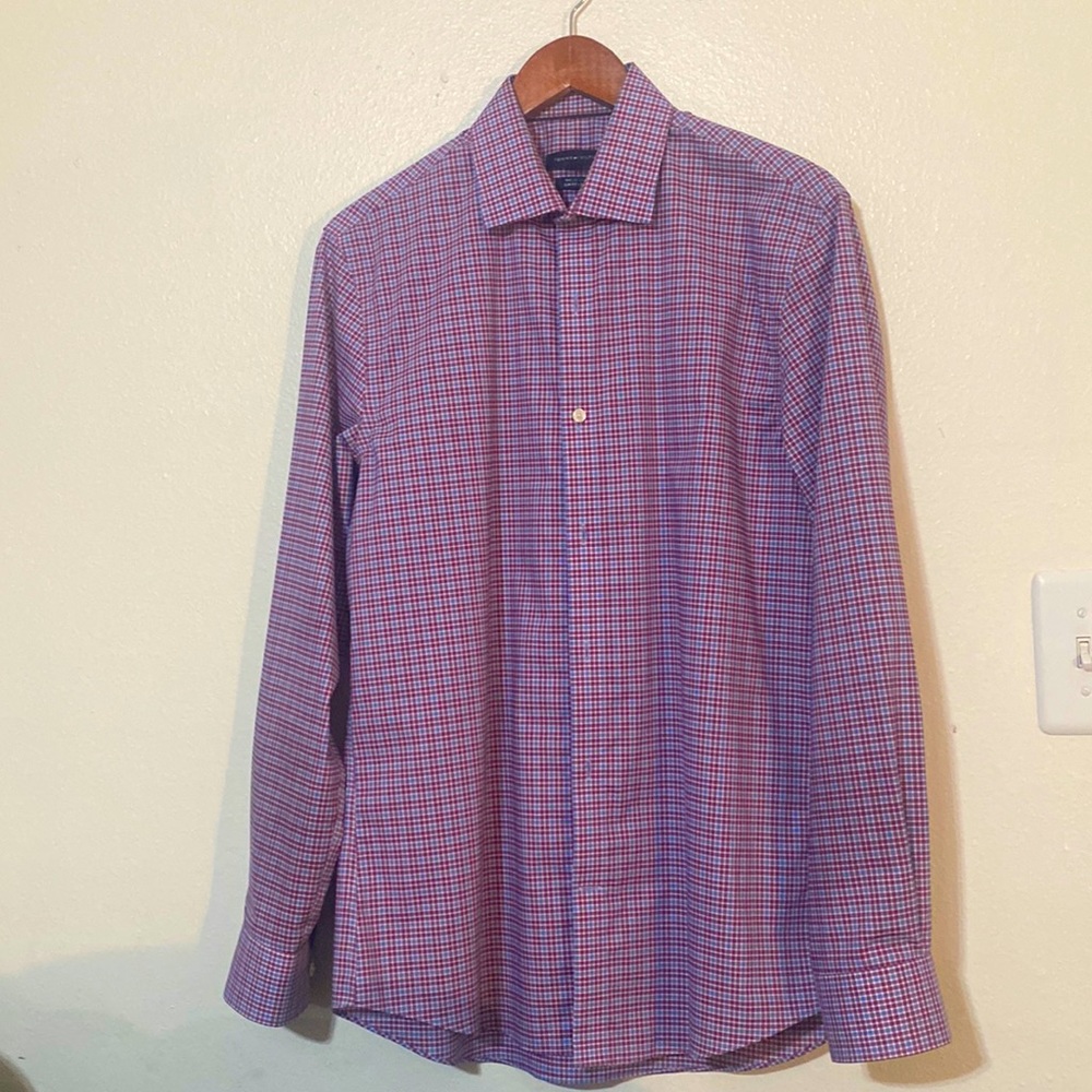 Tommy Hilfiger THFLEX Supima Slim Fit Stretch Button Down